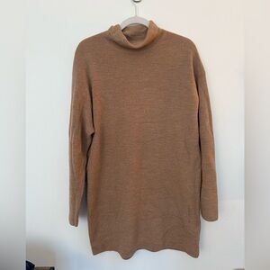 Babaton Women’s Brown Turtleneck Sweater